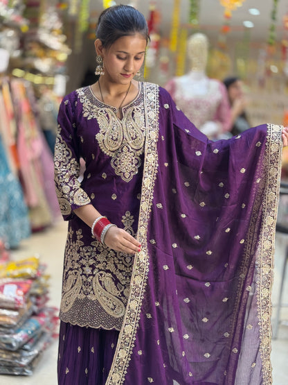 PURE GEORGET TILLA WORK HEAVY SHRARA SUIT