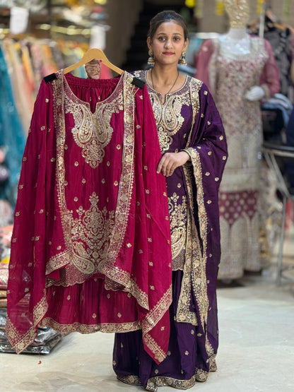 PURE GEORGET TILLA WORK HEAVY SHRARA SUIT