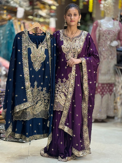 PURE GEORGET TILLA WORK HEAVY SHRARA SUIT