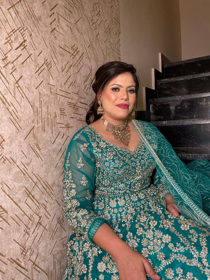 Handcrafted PEARL Work Lehengas – A Touch of Royalty BY INDIPEHNAWA