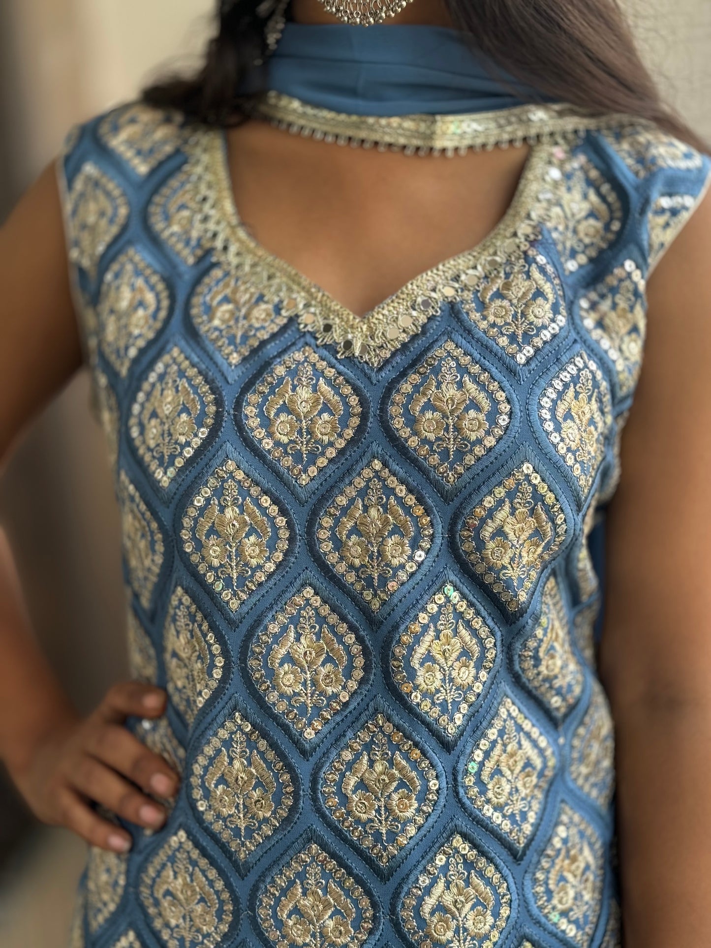 INDIPEHNAWA PAKISTANI PLAZO SET