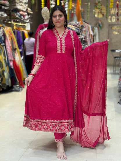 PREMIUM HANDWORK ANARKALI