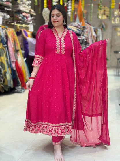 PREMIUM HANDWORK ANARKALI