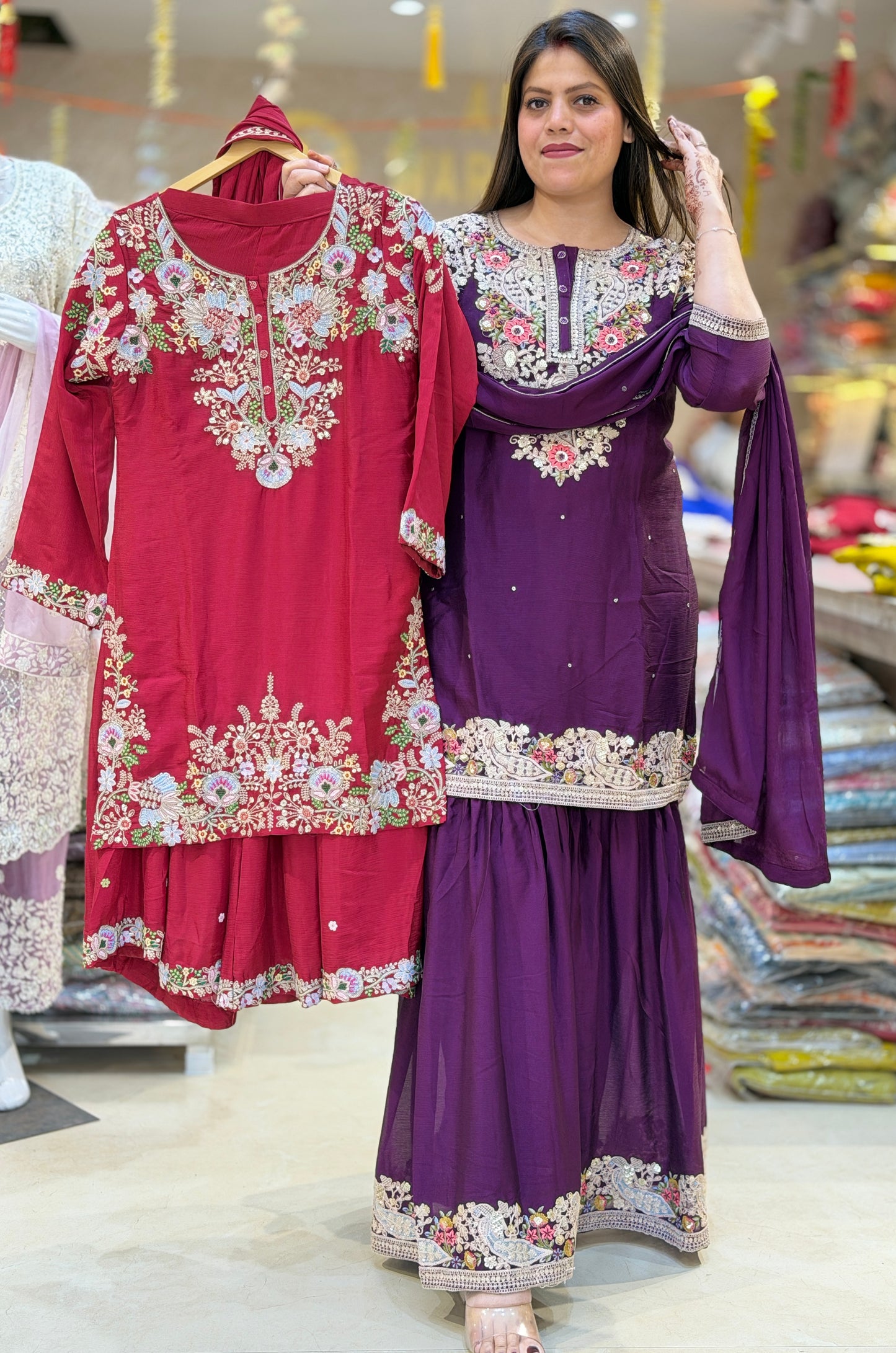Chinon Handwork Designer Outfit