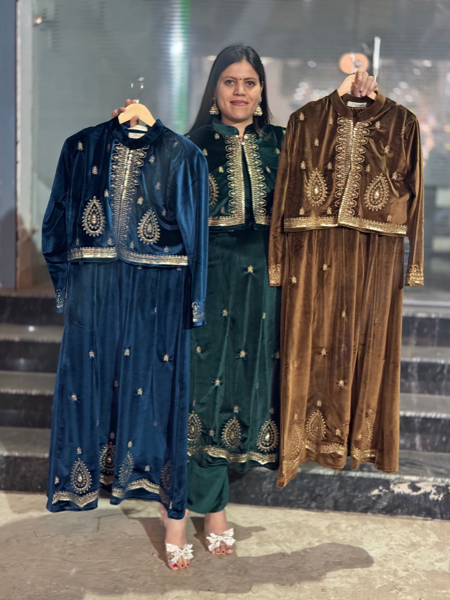 PREMIUM ANARKALI SUIT WITH JACKET