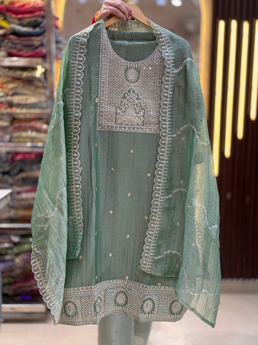 Crush Salsa Designer Suit Over Sized Suit
