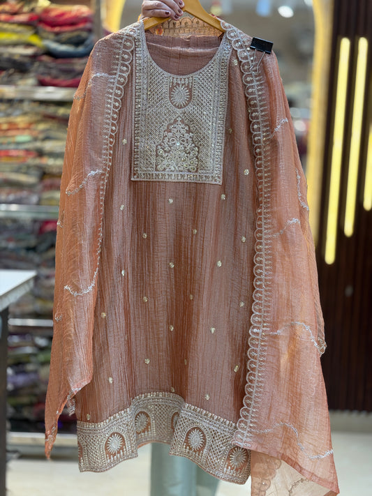 Crush Salsa Designer Suit Over Sized Suit