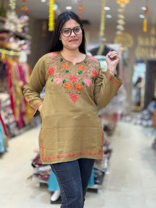 BEAUTIFUL KASHMIRI STYLE PREMIUM KURTI