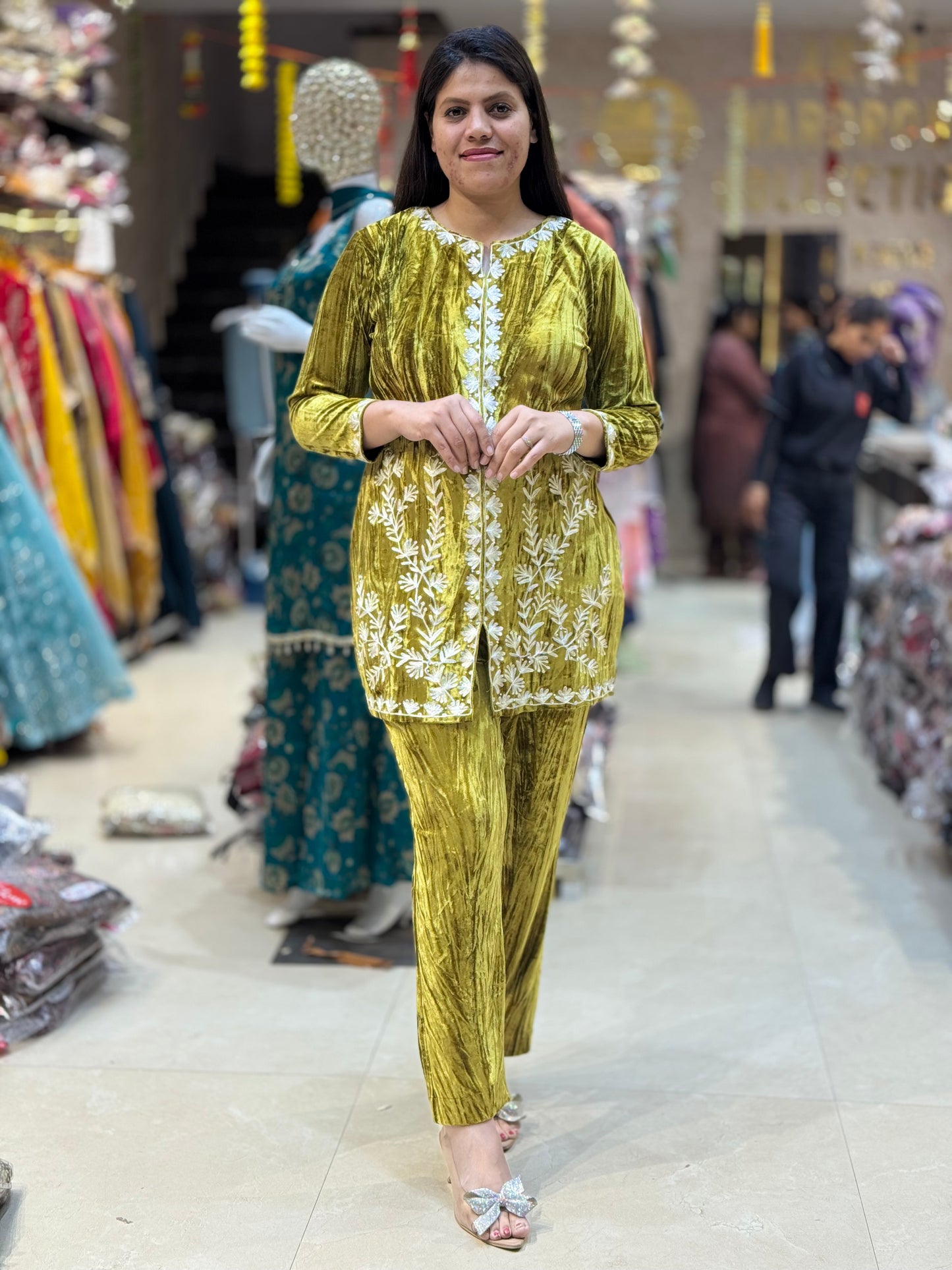 NEON PREMIUM VELVET CORDSET