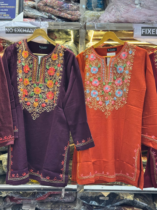KASHMIRI PEHRAN WOOL KURTI