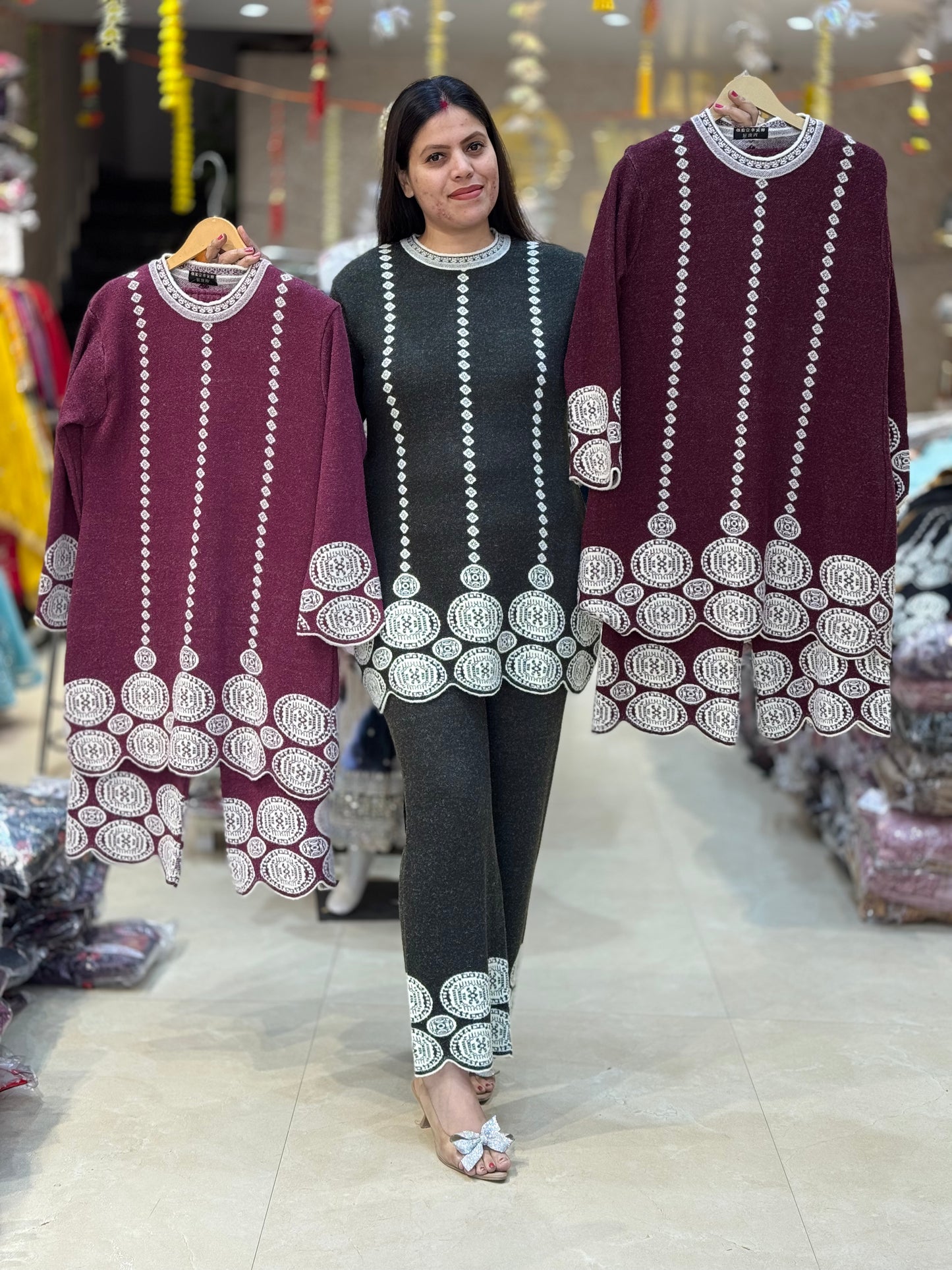 PREMIUM RABBIT WOOL CORDSET