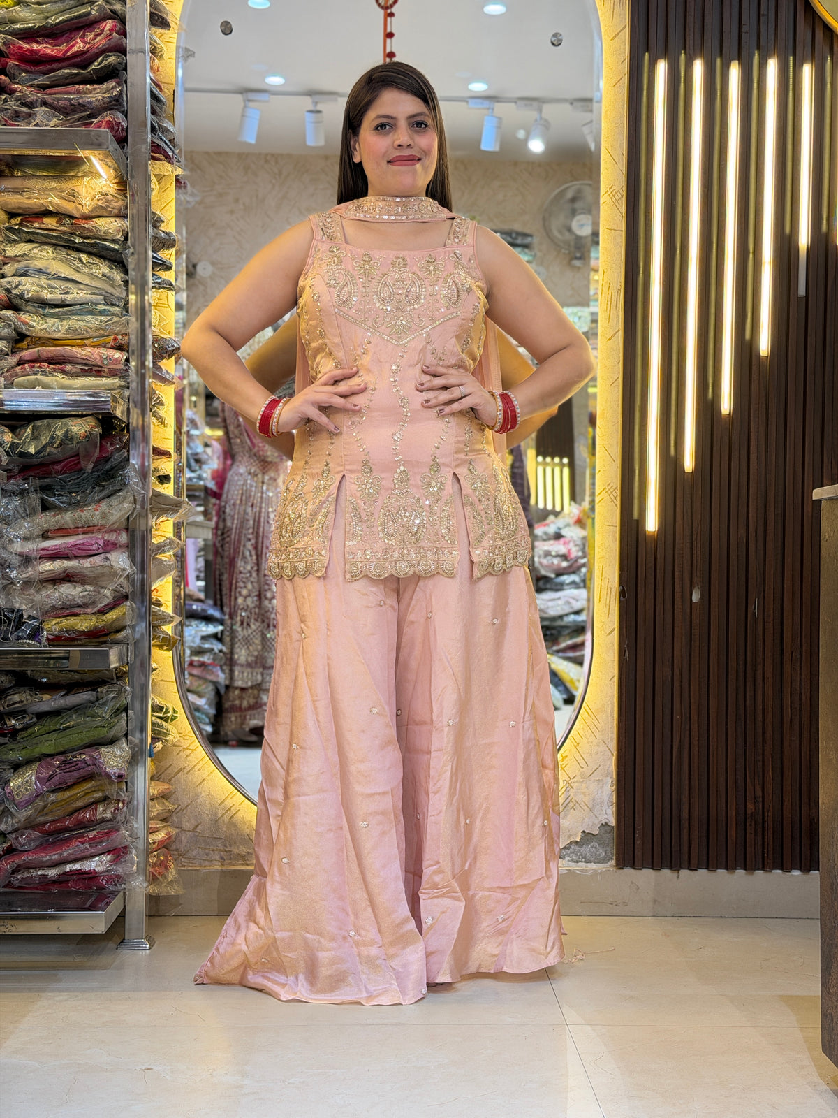 HAND WORK DESIGNER WEAR JAFFA SET