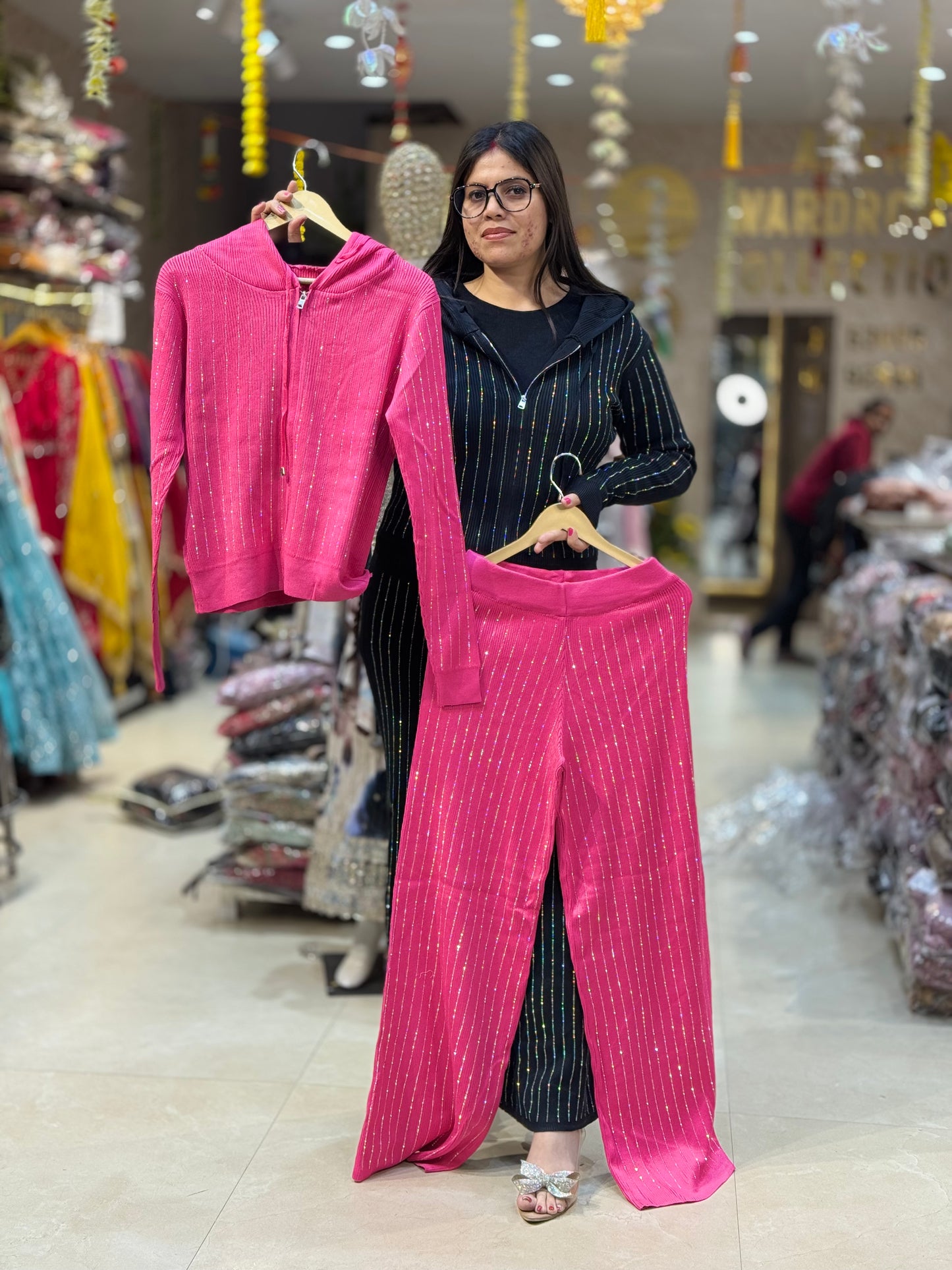 SIRVOSKI PREMIUM WOOL KOREAN CORDSET