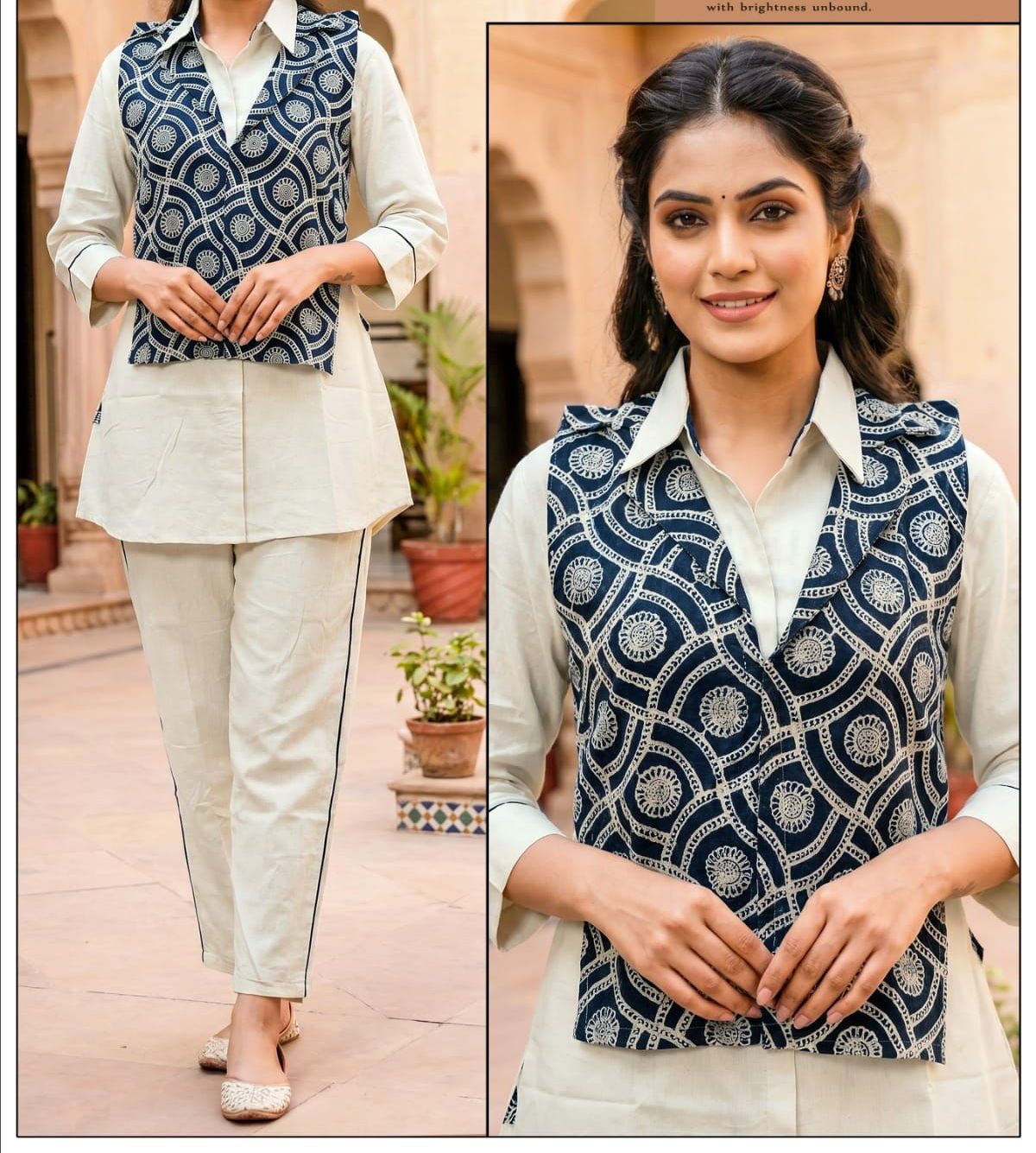 MEHROON JACKET DESIGN CORDSET