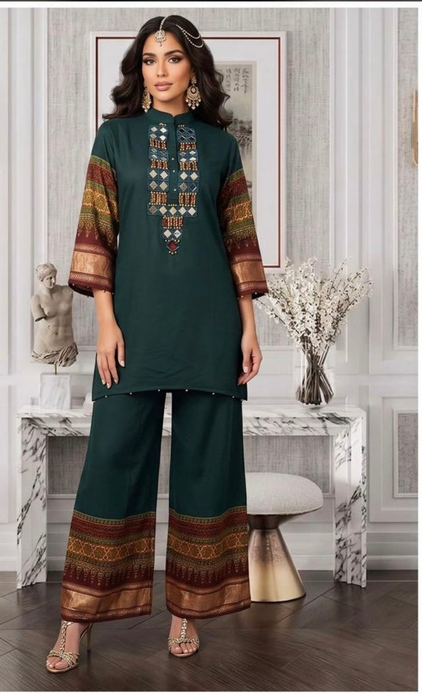 PURE COTTON ORIGNAL ORIGNAL MIRROR WORK CORDSET
