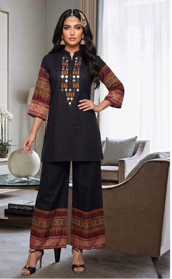 PURE COTTON ORIGNAL ORIGNAL MIRROR WORK CORDSET