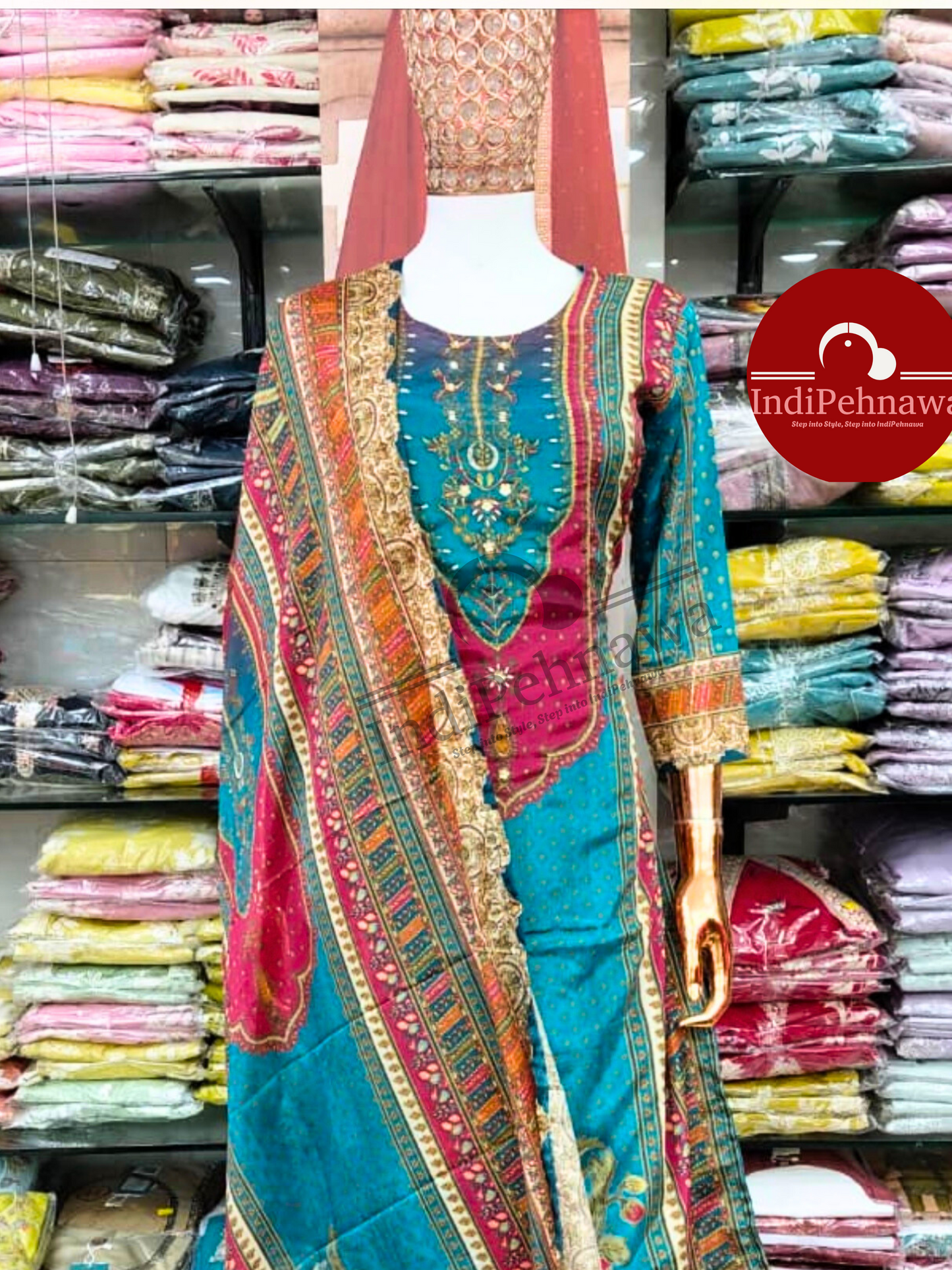 CANVA DIGITAL DESIGN PURE CREPE 3 PC SUIT