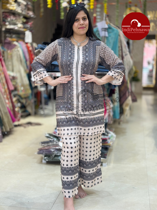 Trendy 2-Piece Co-ord Set – Chic & Comfy Everyday Wear